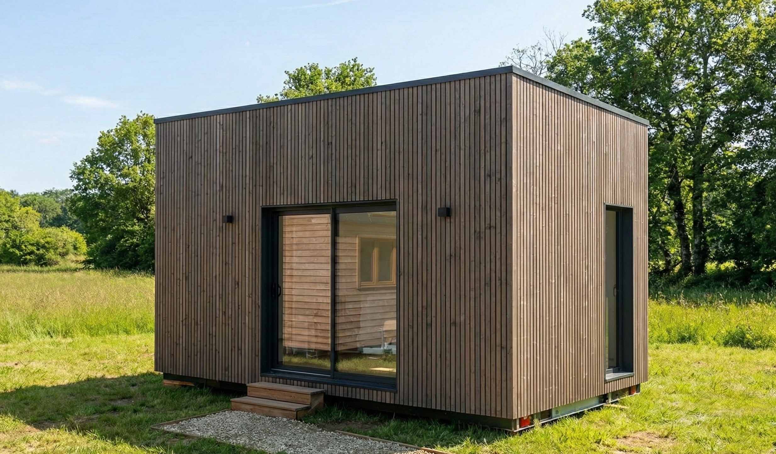 Modèle "L'Atelier" (6m - Le Studio Plain-Pied)